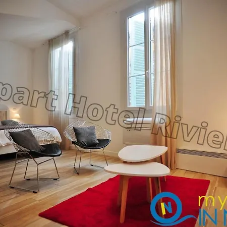 Aparthotel Riviera: Beachfront Old Town Studio with AC Nice Exterior photo